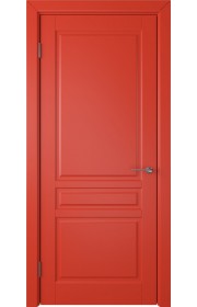 Дверь ВФД Стокгольм 56ДГ07 Эмаль красная