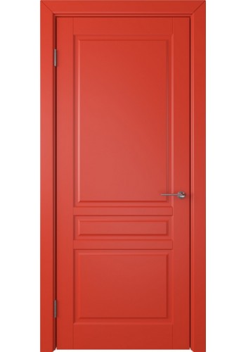 Дверь ВФД Стокгольм 56ДГ07 Эмаль красная