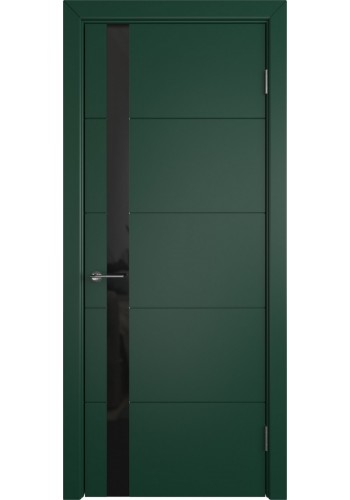 Дверь ВФД Тривиа 50ДО010 Эмаль Зеленая