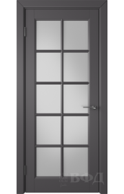 Дверь ВФД Гланта 57ДО06 Эмаль графит