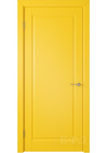 Дверь ВФД Гланта 57ДГ08 Эмаль желтая