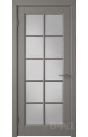 Дверь ВФД Гланта 57ДО03 Эмаль темно-серая