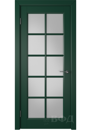 Дверь ВФД Гланта 57ДО010 Эмаль зеленая