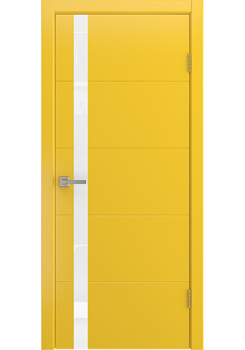 Дверь Лига Бароко Желтая эмаль ДО
