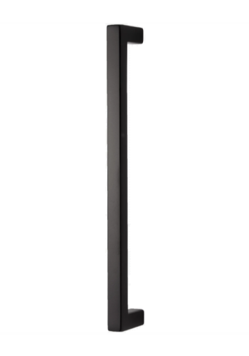 Ручка для раздвижных и распашных дверей 8927 BLACK MATT 160 MM (чёрный, 1 шт)