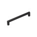 Ручка для раздвижных и распашных дверей 8927 BLACK MATT 160 MM (чёрный, 1 шт)