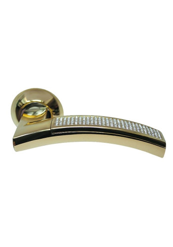 Ручка ARCHIE SILLUR 132 P.GOLD/CRYSTAL (золото блестящее / кристаллы PRECIOSA)