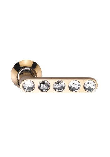 Ручка ARCHIE SILLUR 200 P.GOLD/CRYSTAL (золото блестящее / кристаллы PRECIOSA)