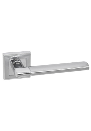Ручка ADDEN BAU. LINE Q142 SATIN CHROME (цвет МАТОВЫЙ ХРОМ / ХРОМ БЛЕСТЯЩИЙ) (распродажа)