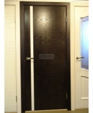 Фото установленной Дверь Лига Аврора Белый ясень ДО2
