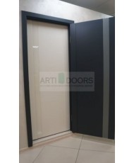 Фото установленной Двери Профиль Дорс 3U Темно-коричневый ДГ