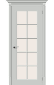 Межкомнатная дверь Скинни-11.1, со стеклом, цвет Grace Межкомнатная дверь Скинни-11.1, со стеклом, цвет Grace