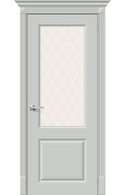 Межкомнатная дверь Скинни-13, со стеклом, цвет Grace Межкомнатная дверь Скинни-13, со стеклом, цвет Grace