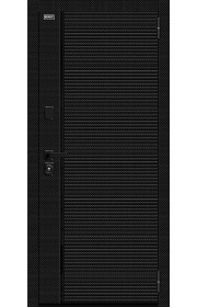 Входная дверь Лайнер-3, цвет Black Carbon/Off-white