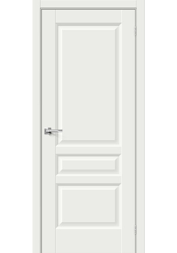 Межкомнатная дверь Неоклассик-34, цвет White Matt