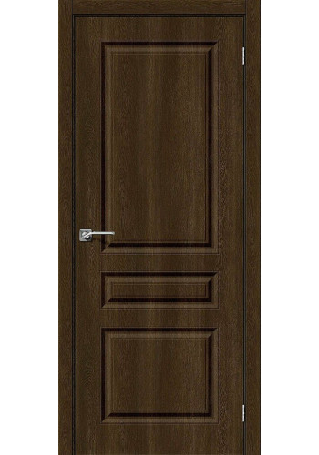 Межкомнатная дверь Скинни-14, цвет Dark Barnwood