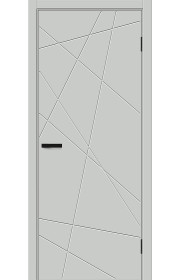Межкомнатная дверь Граффити-5.Д, цвет Grey Pro