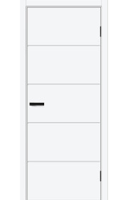Межкомнатная дверь Граффити-1.Д, цвет White Pro