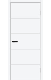 Межкомнатная дверь Граффити-2.Д, цвет White Pro