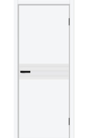 Межкомнатная дверь Граффити-23.Д, цвет White Pro