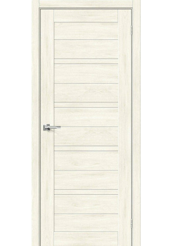 Межкомнатная дверь Браво-28, со стеклом, цвет Nordic Oak
