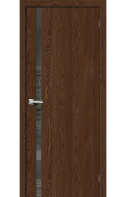 Межкомнатная дверь Браво-1.55, со стеклом, цвет Brown Dreamline Межкомнатная дверь Браво-1.55, со стеклом, цвет Brown Dreamline