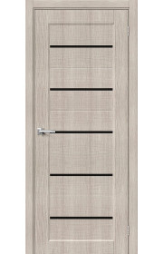 Межкомнатная дверь Мода-22 Black Line, цвет Cappuccino Melinga