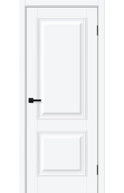 Межкомнатная дверь Классик-12, цвет White Silk