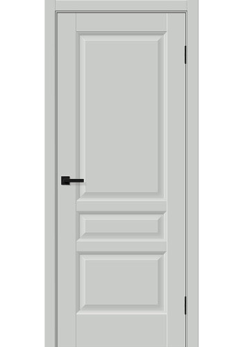 Межкомнатная дверь Неоклассик-34, цвет Grey Silk