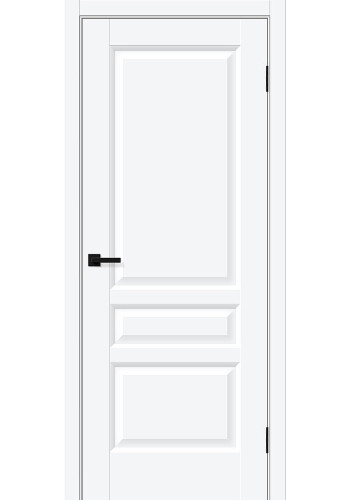 Межкомнатная дверь Неоклассик-34, цвет White Silk