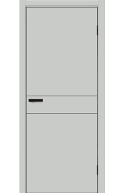 Межкомнатная дверь Браво-0.24 П, цвет Grey Silk