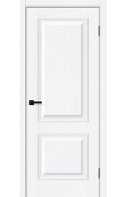 Межкомнатная дверь Классик-12, цвет White Silkwood