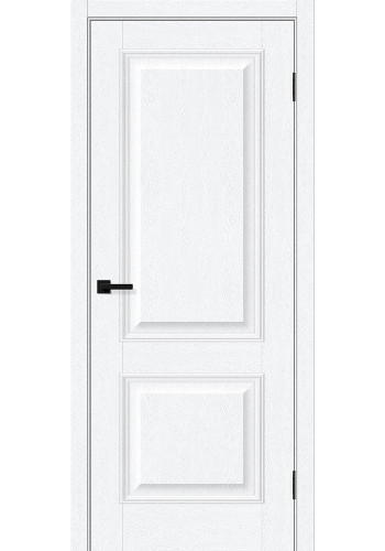 Межкомнатная дверь Классик-12, цвет White Silkwood