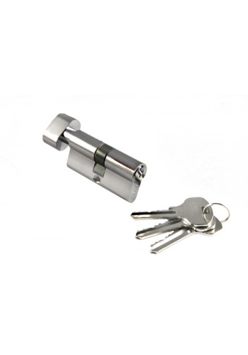 Цилиндр Morelli ключ-вертушка (60 мм) хром