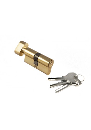 Цилиндр Morelli ключ-вертушка (60 мм) золото
