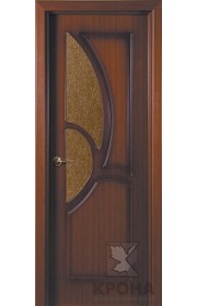 Дверь Крона Верона Макоре стекло дельта-бронза
