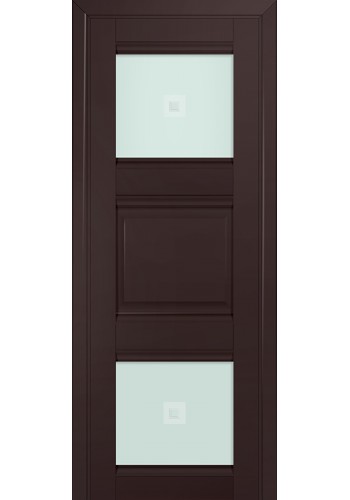 Двери Профиль Дорс 6U Темно-коричневый Стекло Узор матовый 2