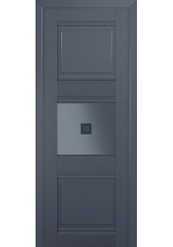 Двери Профиль Дорс 5U Антрацит Стекло Узор графит 2
