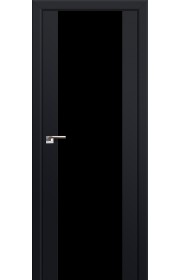 Двери Профиль Дорс 8U Черный матовый Стекло Черный Триплекс