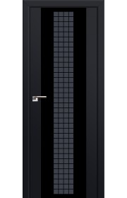 Двери Профиль Дорс 8U Черный матовый Стекло Futura