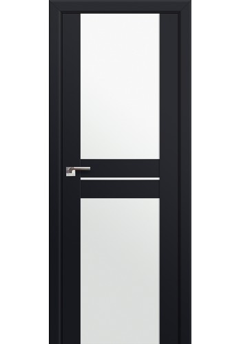 Двери Профиль Дорс 10U Темно-коричневый Стекло Белый Триплекс