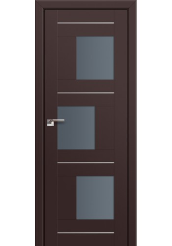 Двери Профиль Дорс 13U Темно-коричневый Стекло Графит