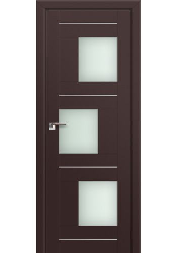 Двери Профиль Дорс 13U Темно-коричневый Стекло Мателюкс