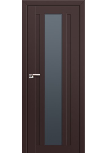 Двери Профиль Дорс 16U Темно-коричневый Стекло Графит
