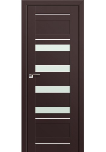 Двери Профиль Дорс 32U Темно-коричневый Стекло Мателюкс