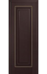 Двери Профиль Дорс 23U Темно-коричневый ДГ Золото