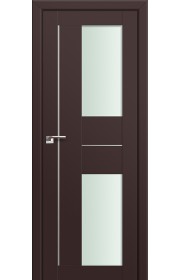 Двери Профиль Дорс 44U Темно-коричневый Стекло Мателюкс
