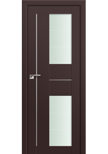 Двери Профиль Дорс 44U Темно-коричневый Стекло Varga